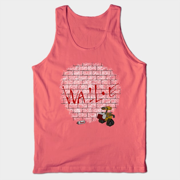 Another Brick In The Wall Tank Top by graffd02